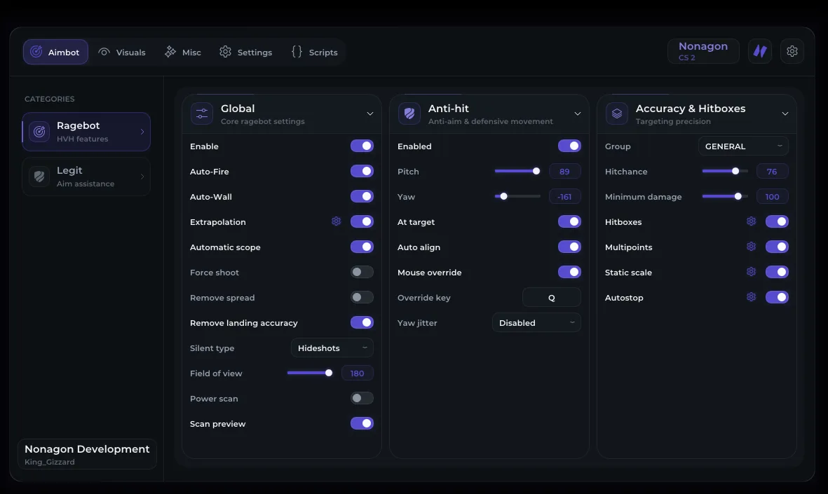 Nonagon screenshot 2